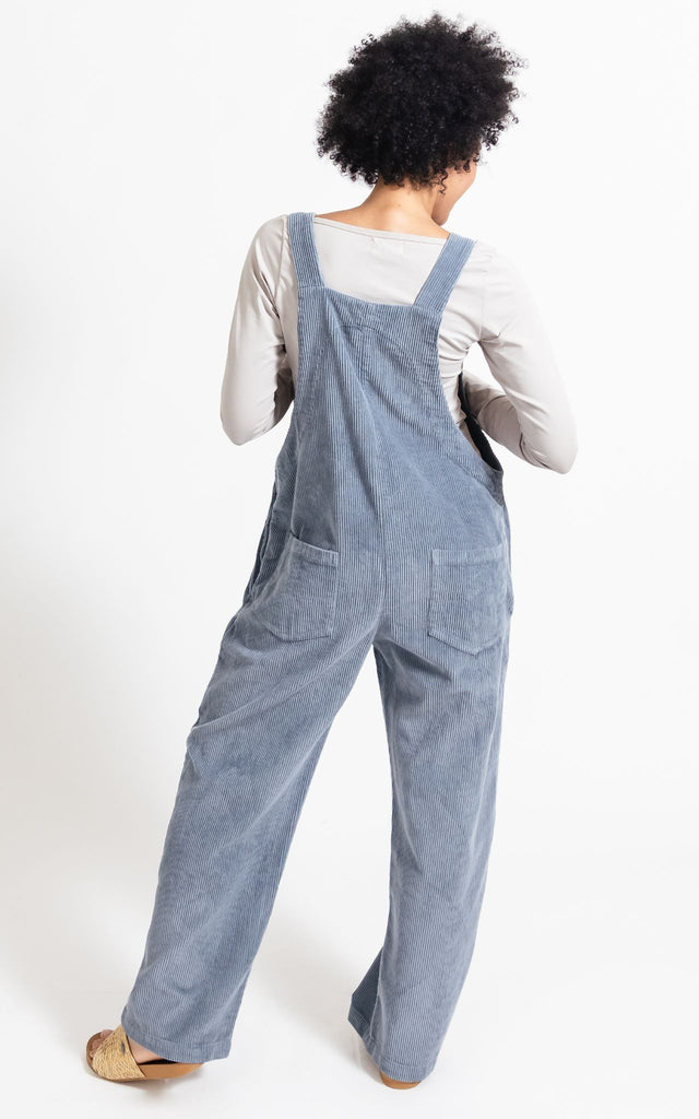 Surya Australia Corduroy Overalls Dungarees made in Nepal - Sky Blue