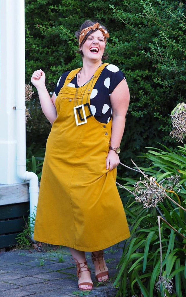 Surya Australia Ethical Dungaree Dress made in Nepal
