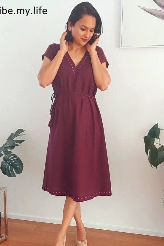 Surya Australia Ethical Cotton 'Aurora' Dress from Nepal 