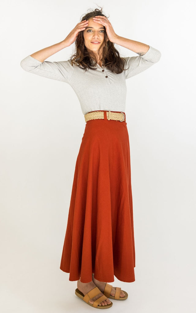 Surya Australia Ethical Cotton Wrap Skirt made in Nepal