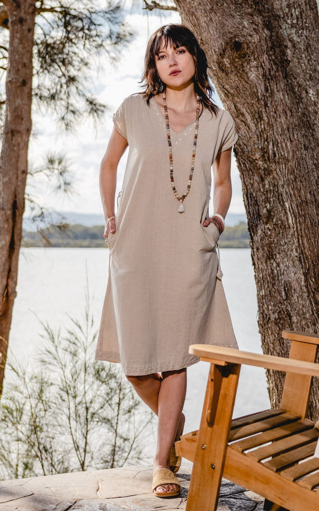 Surya Australia Ethical Cotton 'Aurora' Dress from Nepal