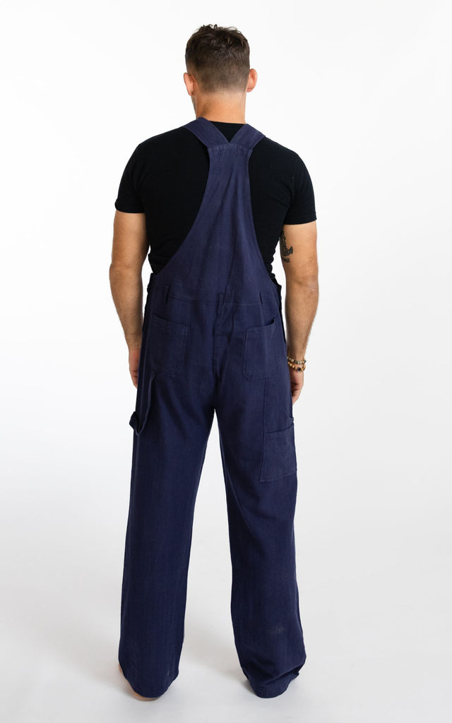 Surya Australia Cotton Overalls / Dungarees for Men - Blue