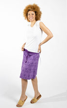 Surya Australia Cotton 'Stella' Skirt made in Nepal - Lilac