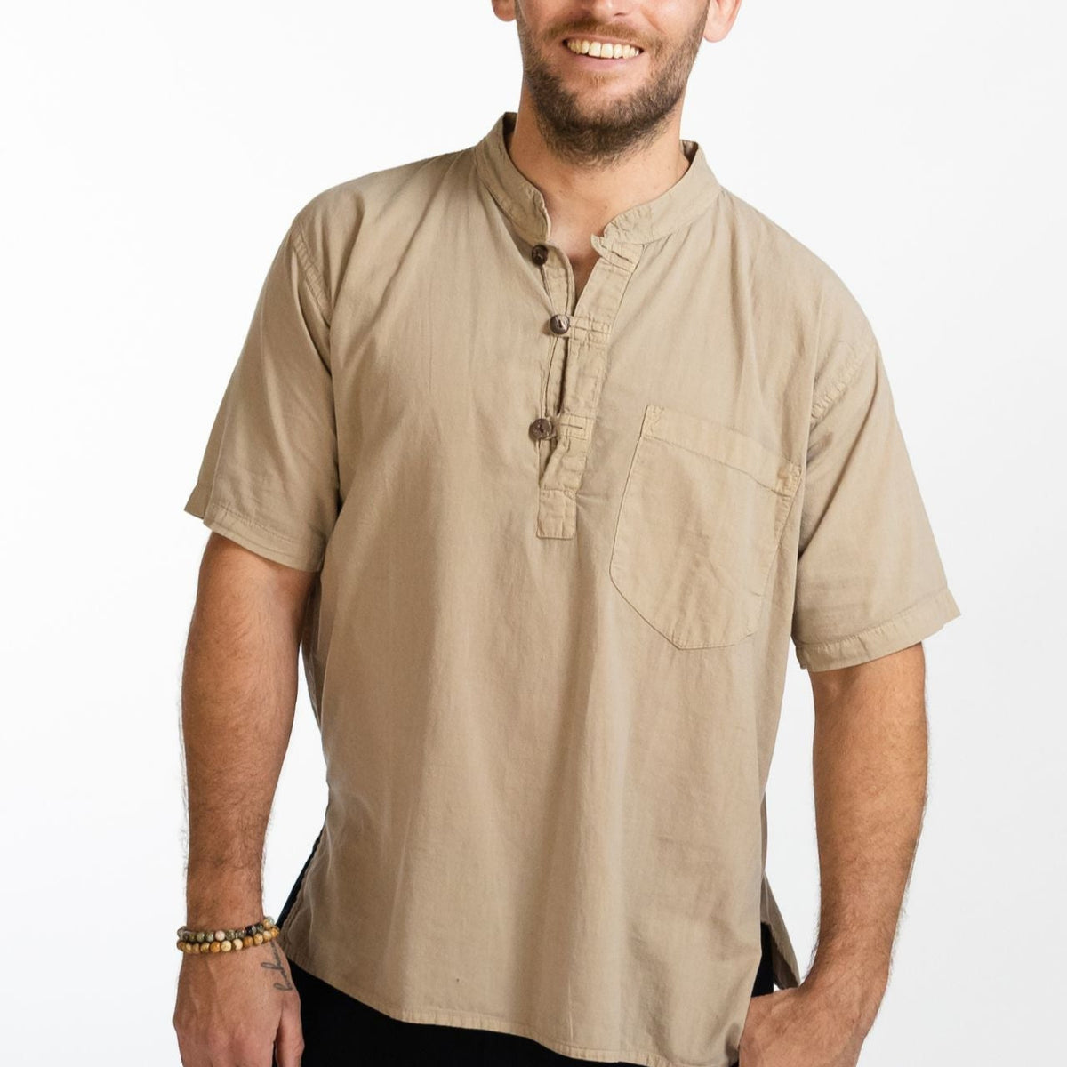 Lightweight Cotton 'Pablo' Shirt for men | Ethically made in Nepal – Surya