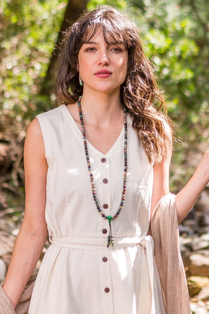 Surya Australia Ethical Mixed Jade Nekclace from Nepal