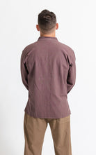 Surya Australia Cotton 'Diego' shirt from Nepal - Taupe
