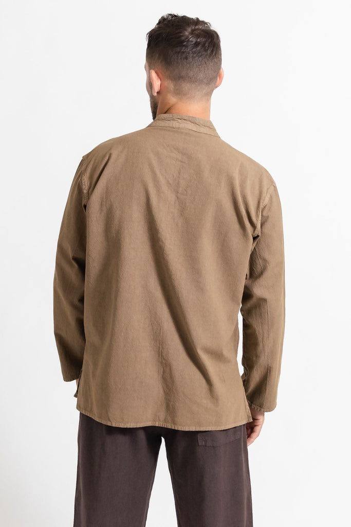Surya Australia Cotton 'Diego' shirt from Nepal - Sand