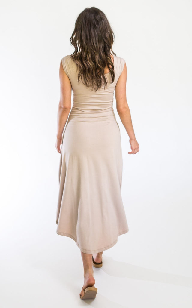 Surya Australia Organic Cotton 'Priya' Dress - Sand