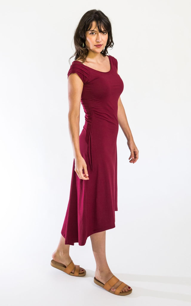 Surya Australia Organic Cotton 'Priya' Dress - Berry