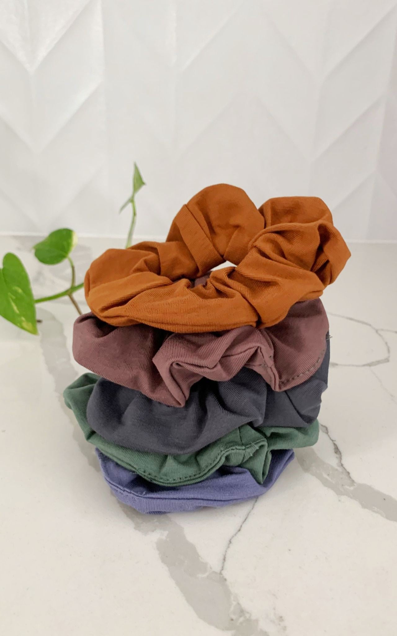 Surya Australia Ethical Organic Cotton Scrunchies Deadstock Fabric - made in Nepal