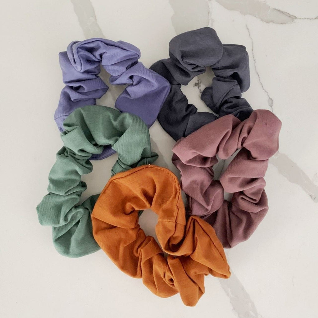 Surya Australia Ethical Organic Cotton Scrunchies (Deadstock Fabric)