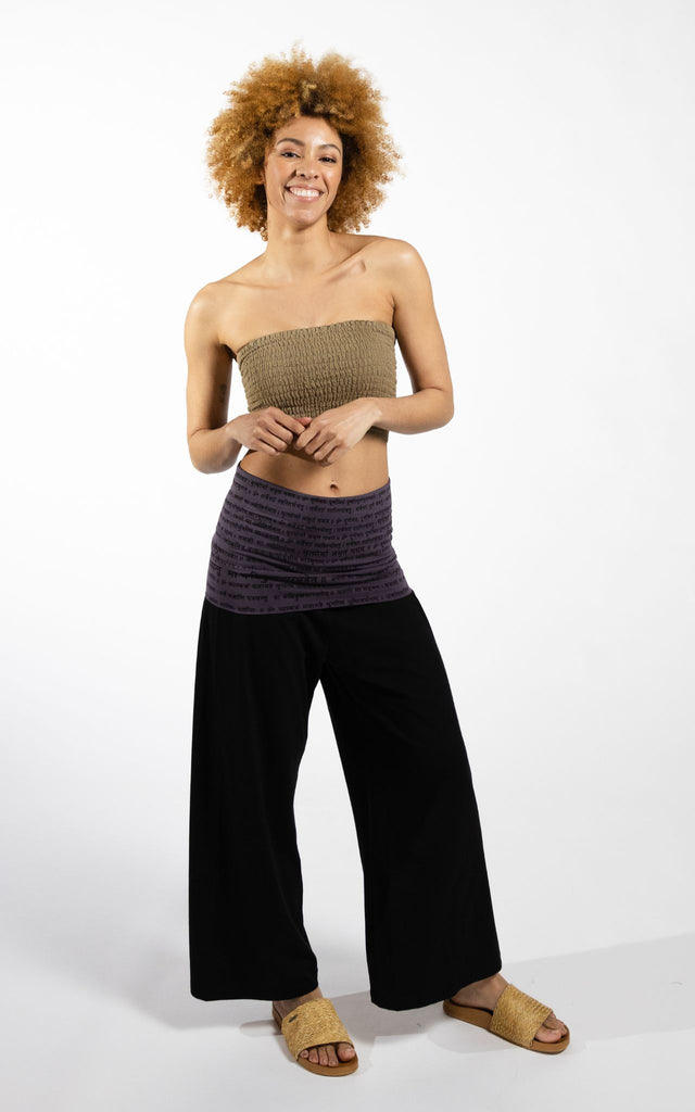 Surya Australia Organic Cotton 'Mantra' Pants made in Nepal - Black