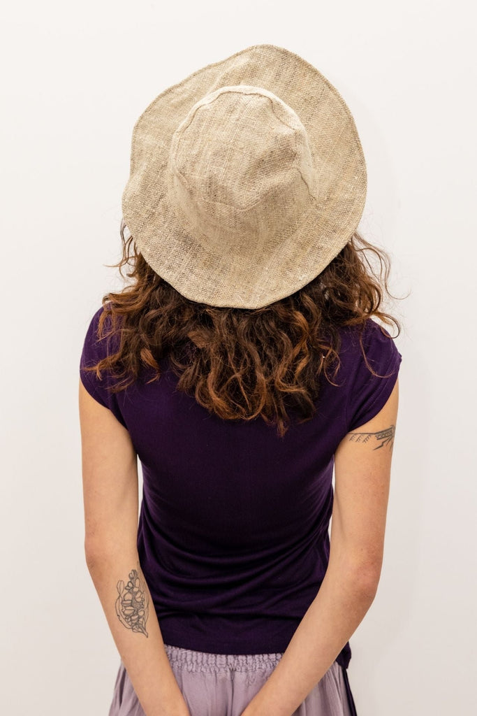 Surya Australia Natural  Hemp Hat from Nepal