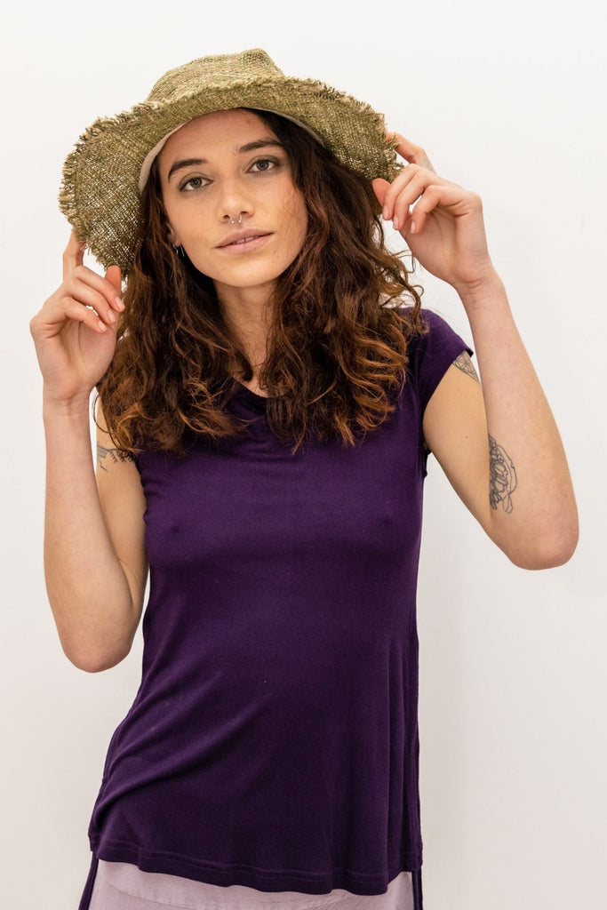 Surya Australia Hemp Hat from Nepal - Green