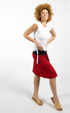 Surya Australia Cotton 'Stella' Skirt made in Nepal - Red