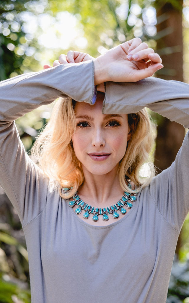 Surya Australia Ethical Tibetan Necklace from Nepal - Shanti