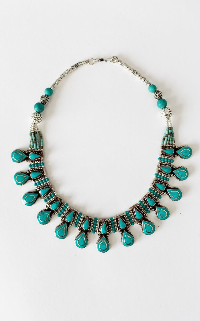 Surya Australia Ethical Tibetan Necklace made in Nepal - Shanti