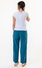 Surya Australia Cotton 'Dani' Pants - Turquoise #colour_turquoise