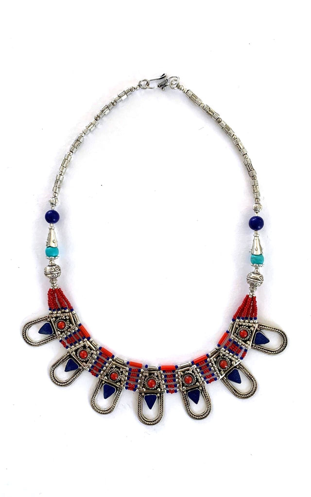 Surya AUstralia Ethical Tibetan Necklace from Nepal - Chandra