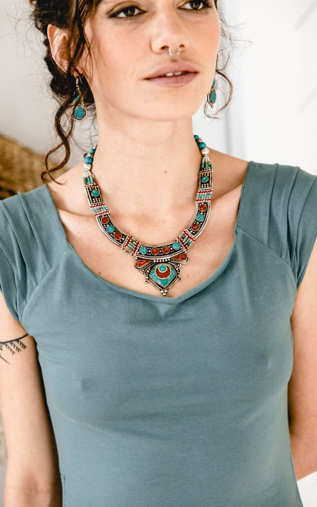 Surya Australia Ethical Tibetan Necklace - Tamish