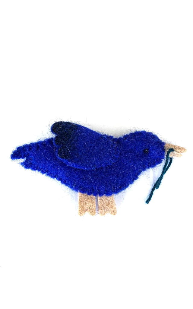 Surya Australia Fairtrade Felt Finger Puppets from Nepal - Bower Bird