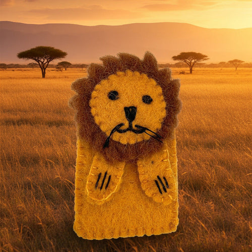 Pure Wool Felt Finger Puppets Ethically Handmade in Nepal – Surya