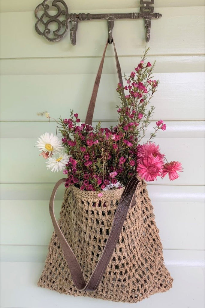 Surya Australia Wild Hemp market Bag from Nepal