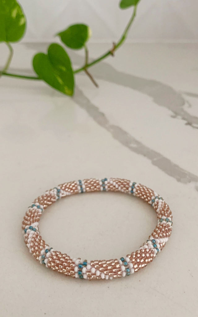Surya Australia Rolling Beaded Bracelet made in Nepal - Viadne