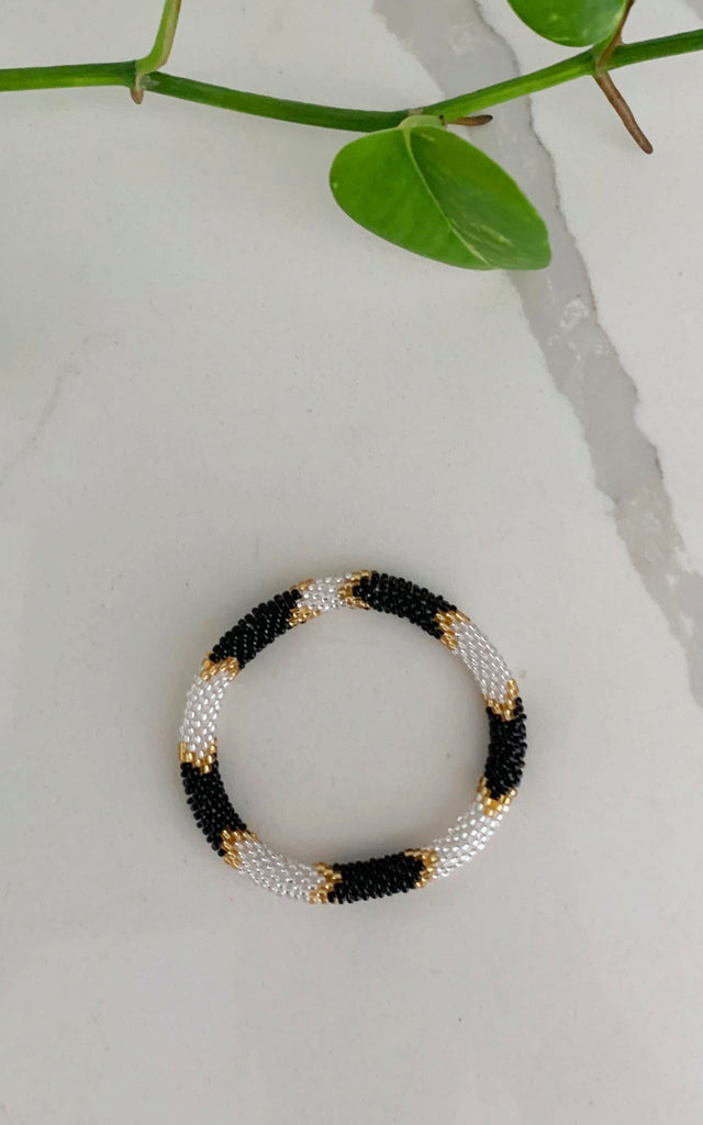 Surya Australia Rolling Beaded Bracelet made in Nepal - Zysia