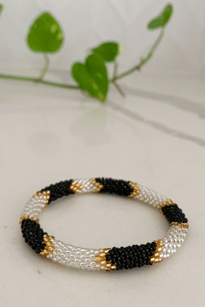 Surya Australia Rolling Beaded Bracelet made in Nepal - Zysia