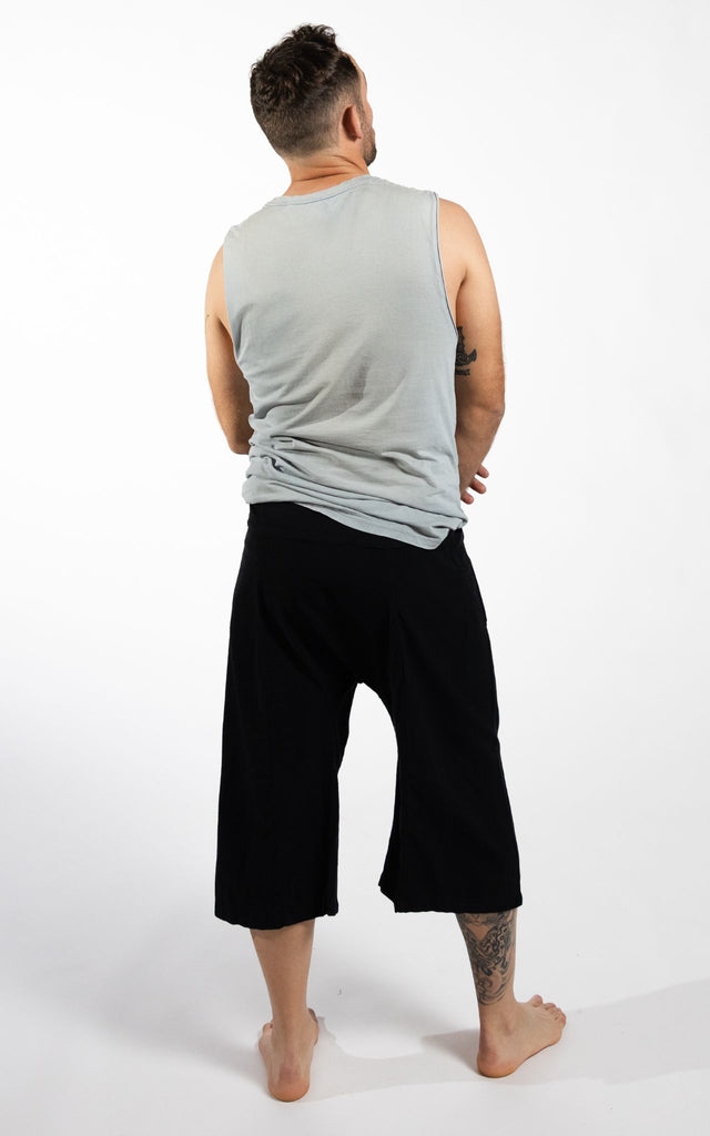 Surya Australia Ethical Cotton Thai Fisherman Shorts - Black