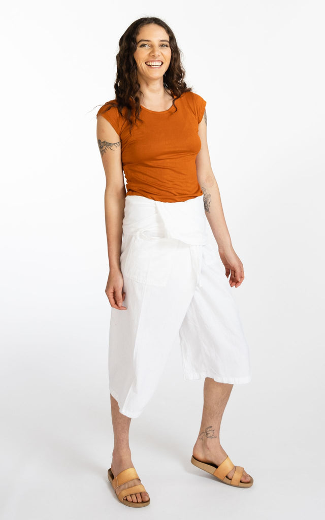 Surya Australia Short Fisherman Pants made in Nepal