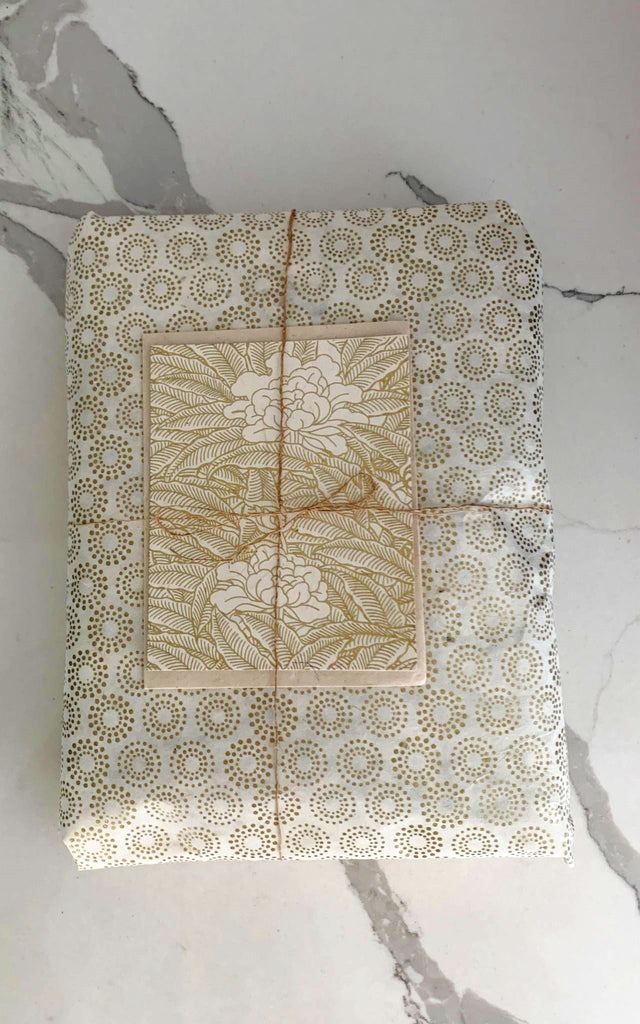 Surya Gift Gift Wrapping using Lokta Paper Sheets from Nepal