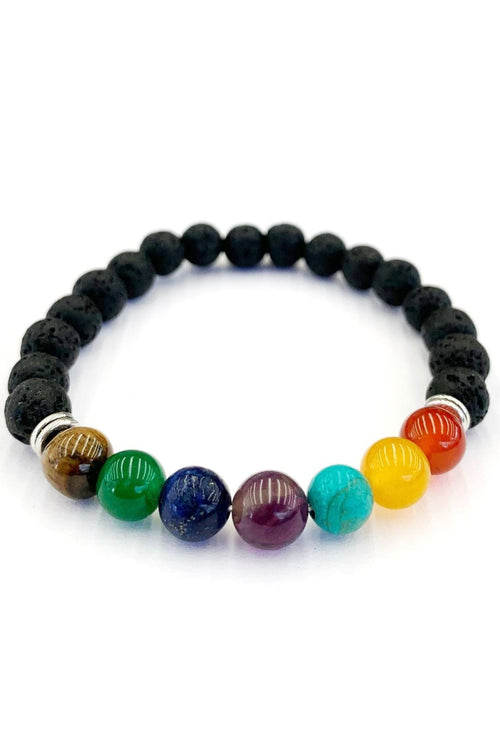 Lava Bead Chakra Bracelets Chakra Lava Bead Diffuser