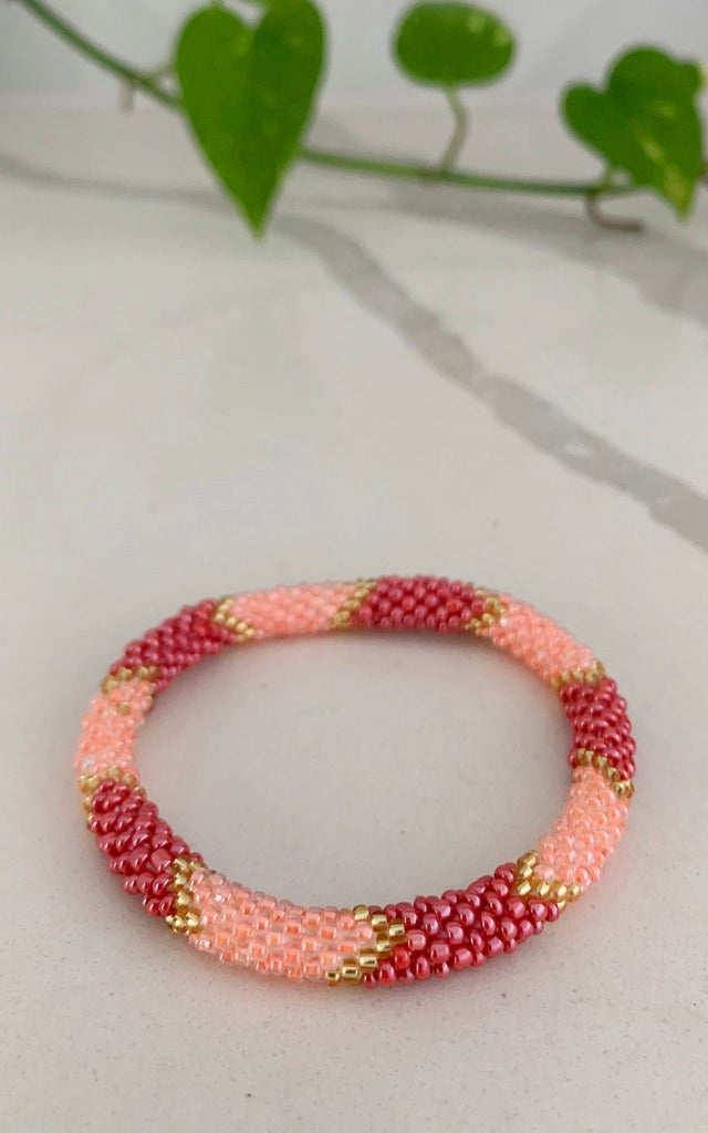 Surya Australia Rolling Beaded Bracelet made in Nepal - Fawtle