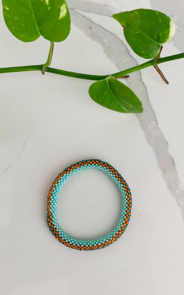 Surya Australia Rolling Beaded Bracelet made in Nepal - Lilo