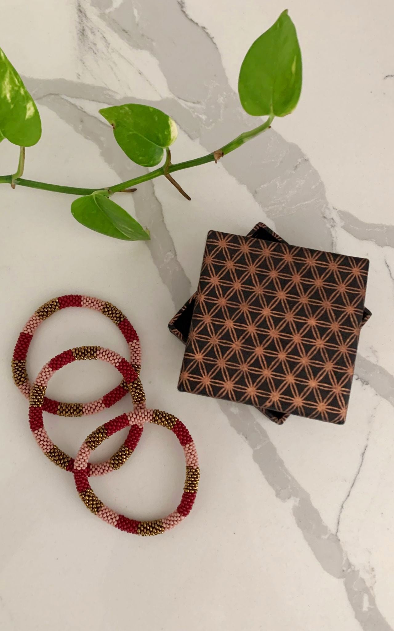 Surya Australia Rolling Beaded Bracelet made in Nepal - Opia