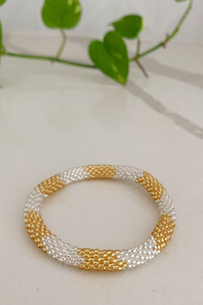 Surya Australia Rolling Beaded Bracelet made in Nepal - Ioia