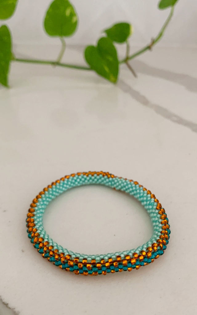 Surya Australia Rolling Beaded Bracelet made in Nepal - Lilo