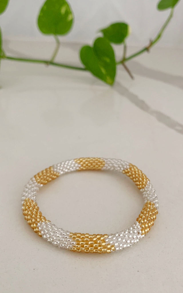 Surya Australia Rolling Beaded Bracelet made in Nepal - Ioia