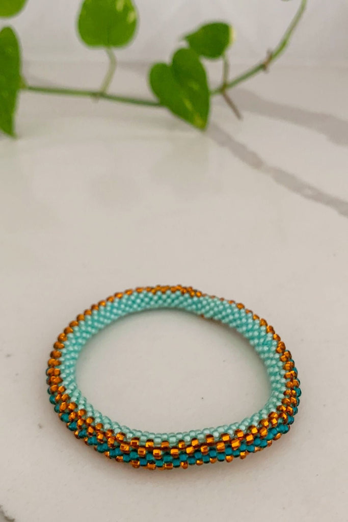 Surya Australia Rolling Beaded Bracelet made in Nepal - Lilo