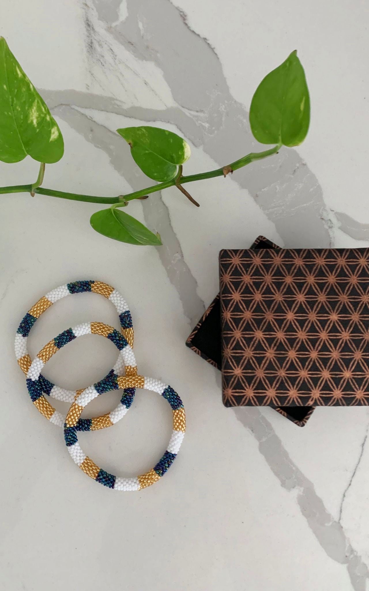 Surya Australia Rolling Beaded Bracelet made in Nepal - Kadot