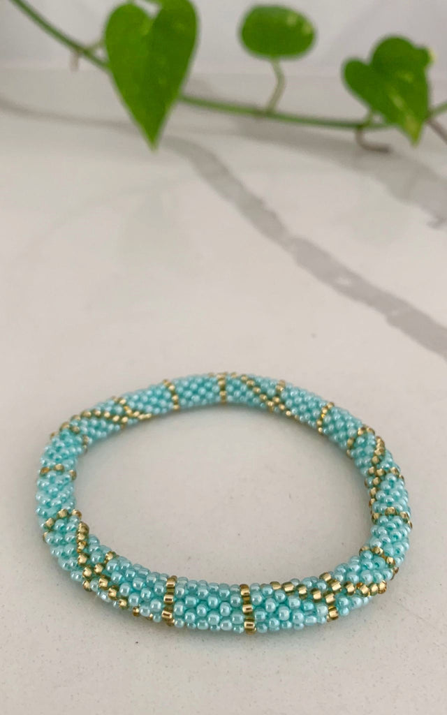 Surya Australia Rolling Beaded Bracelet made in Nepal - Eisce