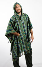 Surya Thick, Heavy Cotton Festival Poncho made in Nepal