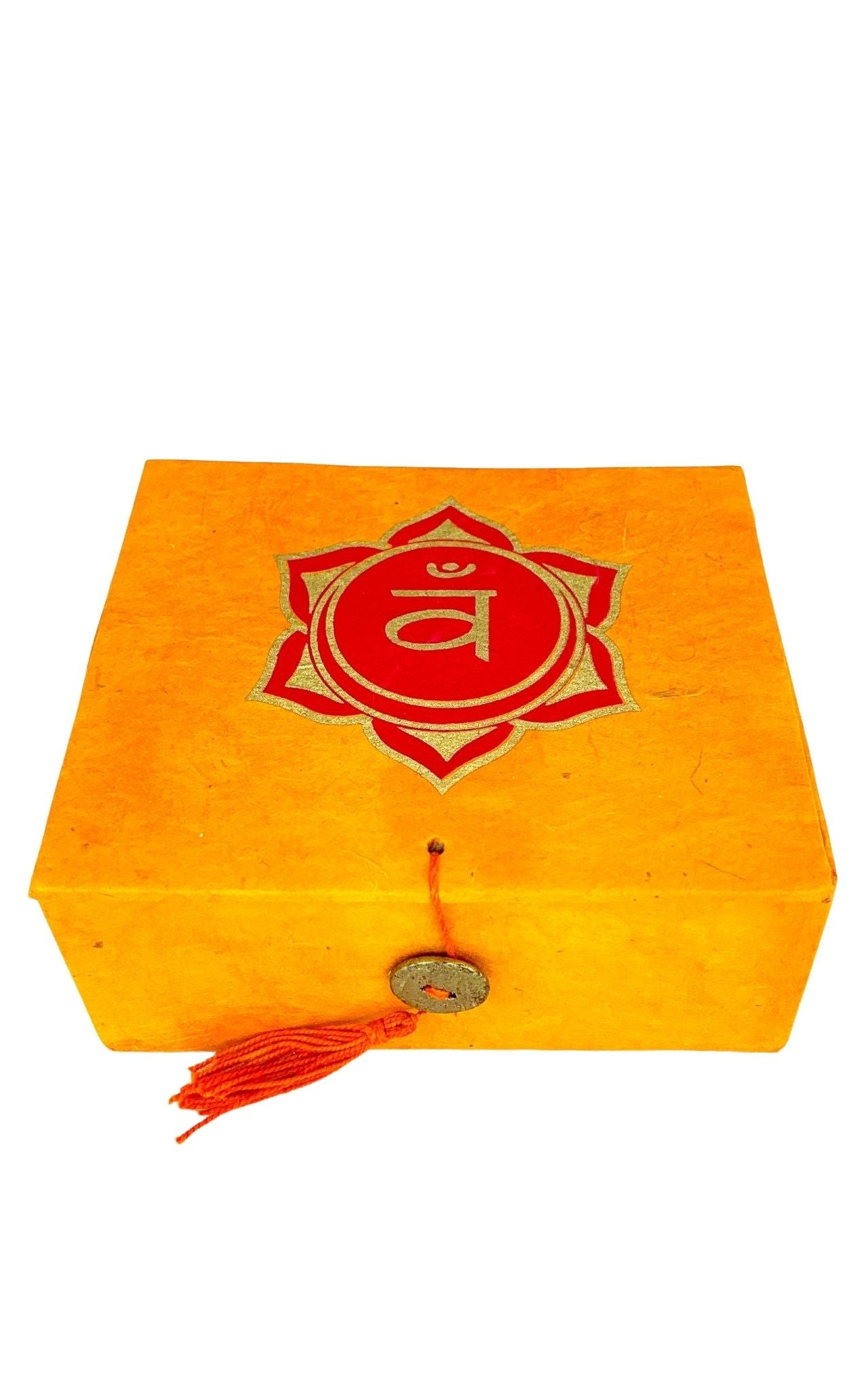 Surya Australia Mini Chakra Singing Bowl Set - Sacral Chakra #colour_sacral-chakra-orange