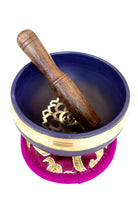 Surya Australia Mini Chakra Singing Bowl - Crown Chakra #colour_crown-chakra-purple