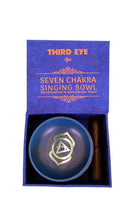 Surya Australia Mini Chakra Singing Bowl - Third Eye Chakra #colour_third-eye-chakra-dark-blue