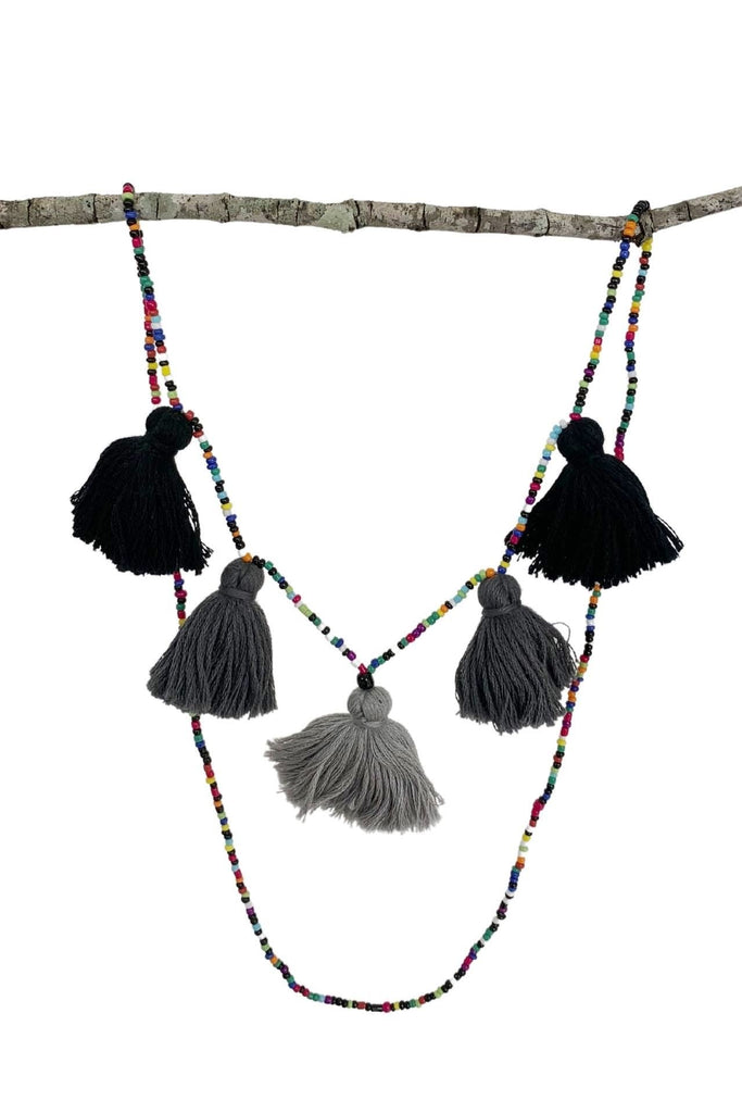 Surya Australia Ethical Cotton Tassel Necklaces from Nepal - Shakti