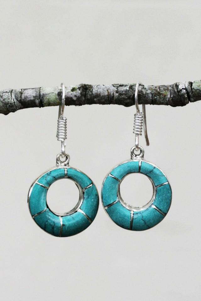 Surya Australia Fairtrade Tibetan Earrings from Nepal