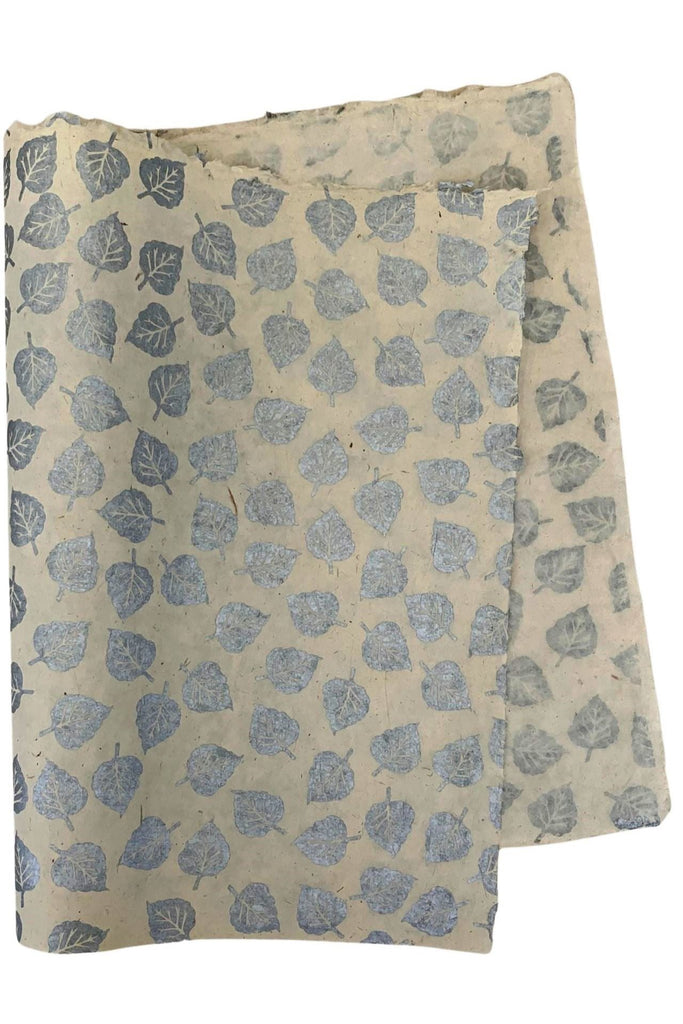 Surya Australia Fairtrade Lokta Paper Sheets from Nepal - Silver Bundle
